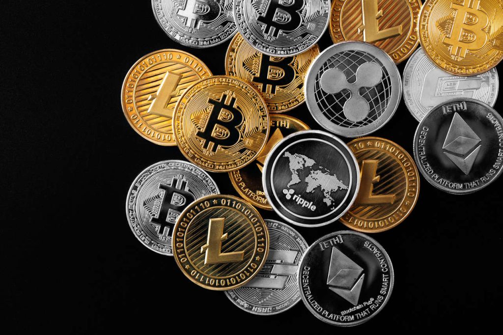 Gold Bitcoin Sign Symbol Icon Bursting Through Background Easy Resize.com .jpg