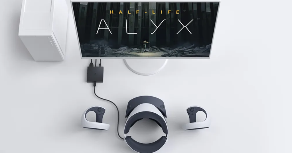 Ο προσαρμογέας PC PlayStation VR2 λαμβάνει ημερομηνία κυκλοφορίας και τιμή, αλλά πολλές από τις καλύτερες λειτουργίες του δεν θα λειτουργήσουν Playstation Vr2 Pc Setup Half Life Alyx.png