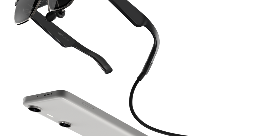 Αναθεώρηση Xreal Beam Pro: ένα tablet AR με καλές ιδέες αλλά όχι αρκετή ισχύ Xreal Beam Pro Xreal Air 2 Ultra.png