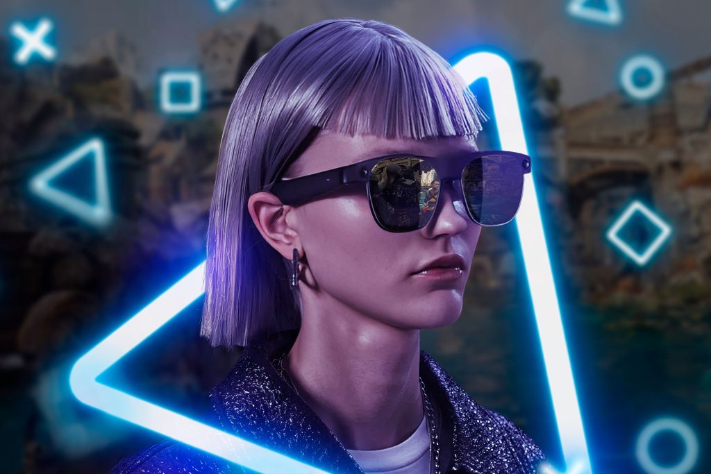 5 λόγοι για τους οποίους τα αγαπώ Woman Wearing Ar Glasses With A Game Reflected In The Lenses.jpg